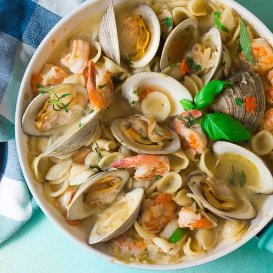 Shrimp and Clam Nage