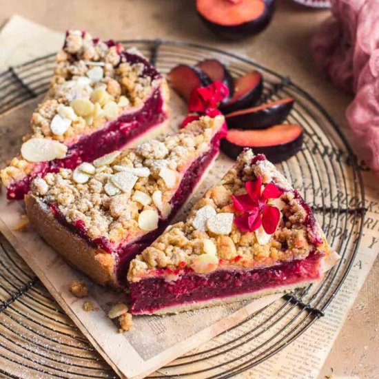 PLUM CRUMB CAKE (TART)