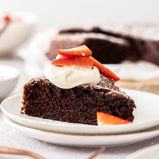 Chocolate Sour Cream Cake