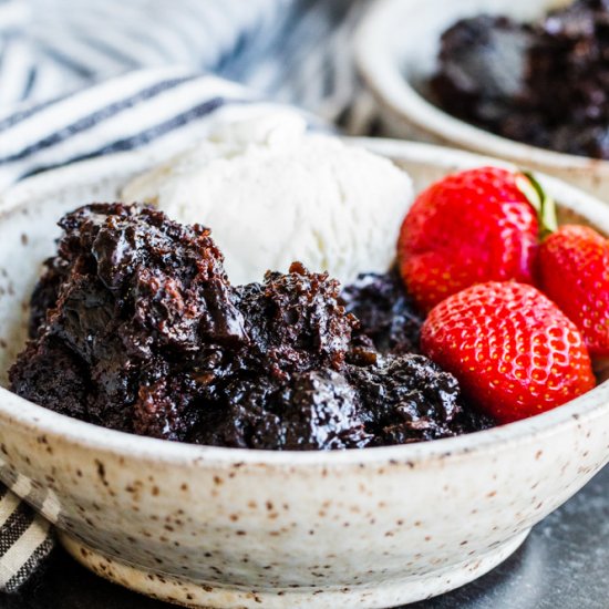 Crockpot Chocolate Lava Cake