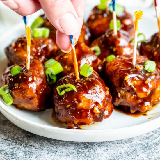 Asian Pork Meatballs