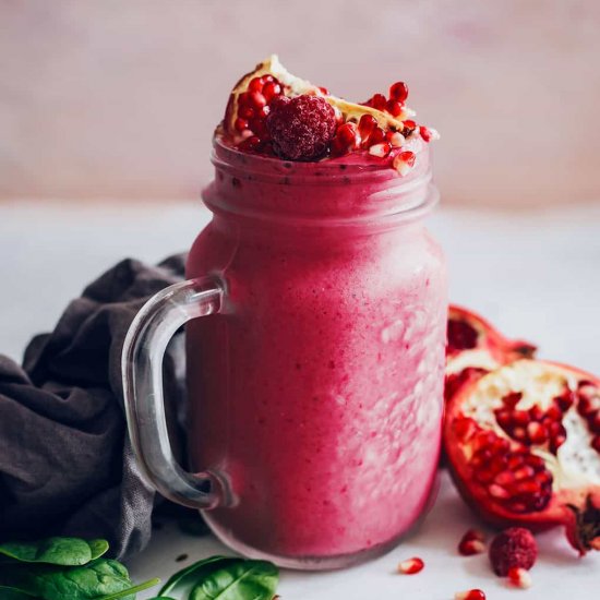 pomegranate smoothie