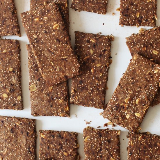 Hazelnut Cinnamon Crackers