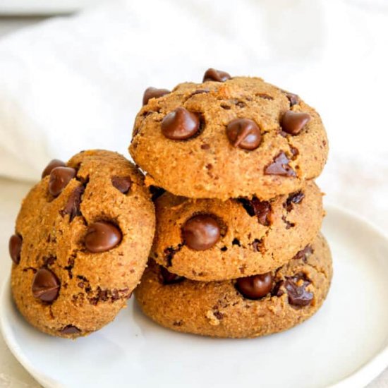 Pumpkin Chocolate Chip Cookies