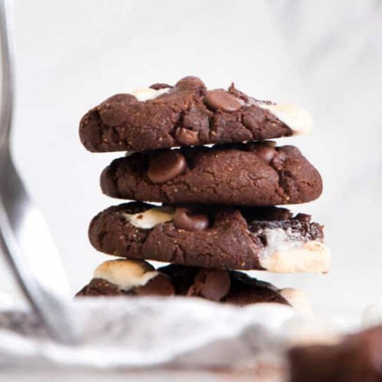 Healthy Hot Cocoa Cookies