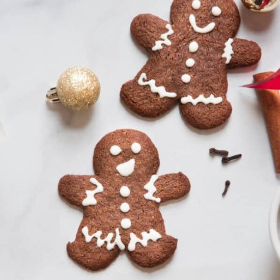 Healthy Gingerbread Men (GF)