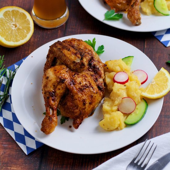 Oktoberfest Roast Chicken