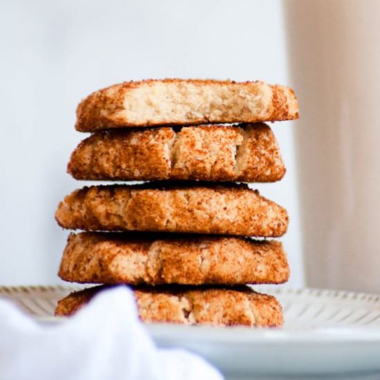 Paleo Snickerdoodle Cookies