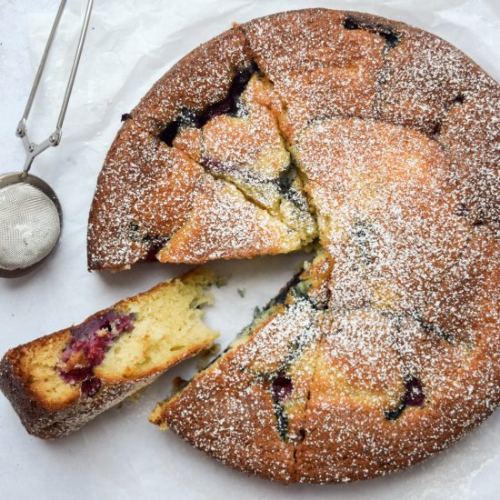 Berry Buttermilk Cake