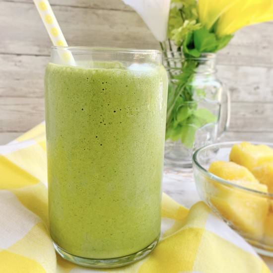 Pineapple Matcha Smoothie