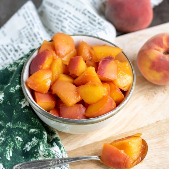 Peach Compote