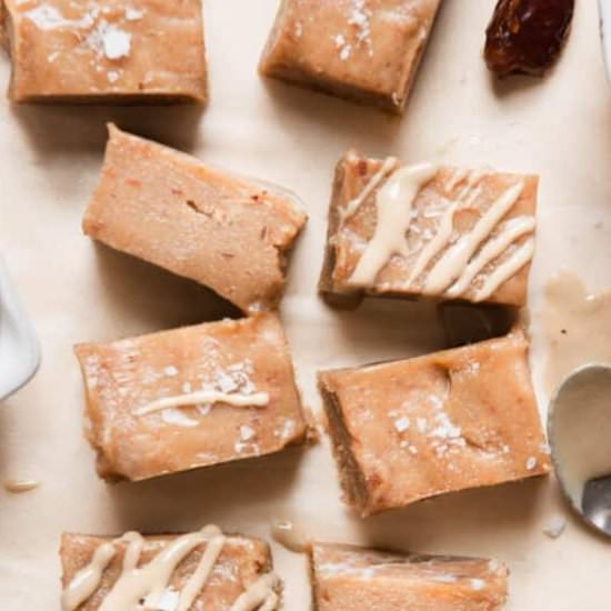 Tahini Freezer Fudge