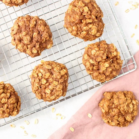 Cinnamon oatmeal cookies