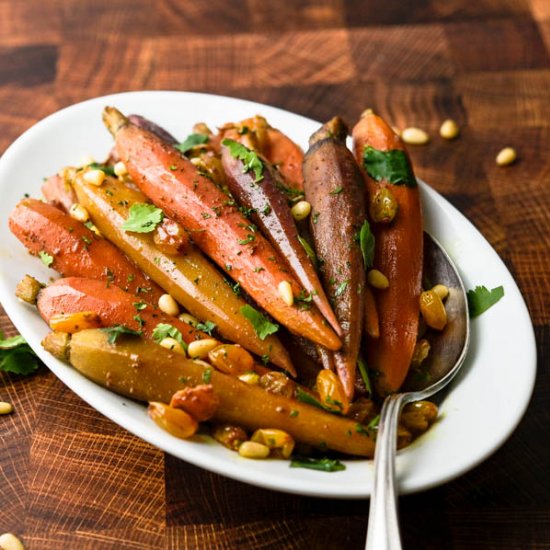 Moroccan Spiced Sous Vide Carrots