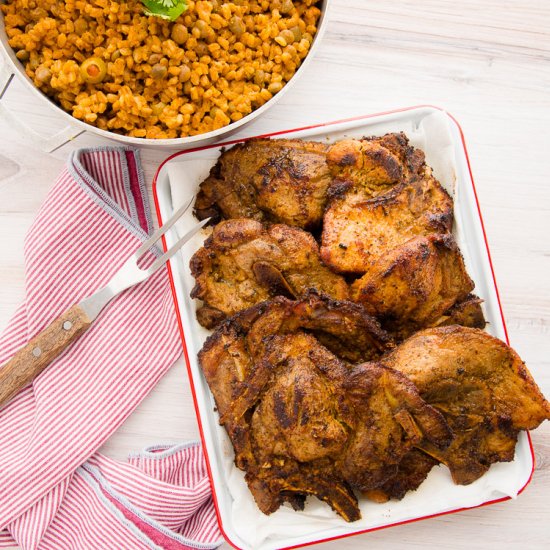 Pan-Fried Pork Chops