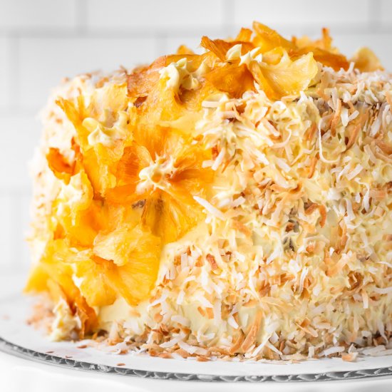 Pineapple Coconut Cake