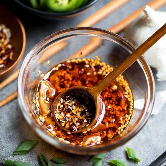 Spicy Garlic Chili Oil