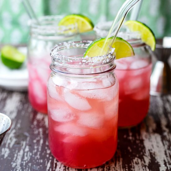 Skinny Blood Orange Margarita