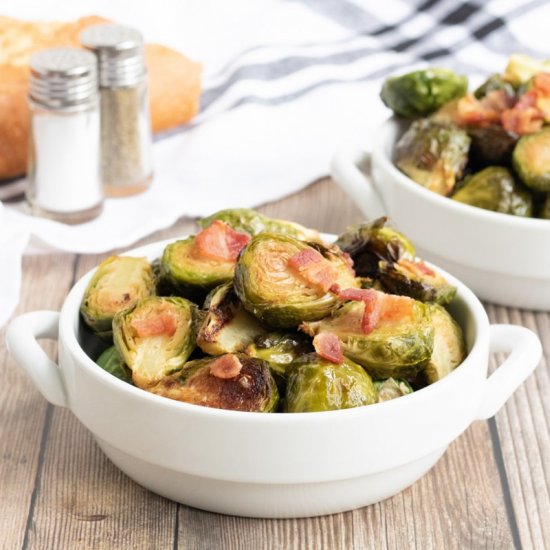 Keto Brussel Sprouts with Bacon