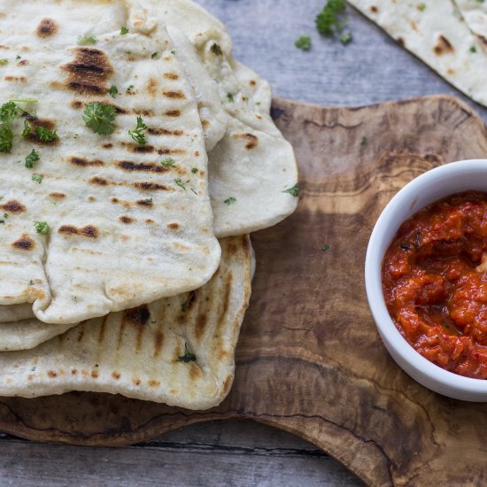 Sourdough flatbreads