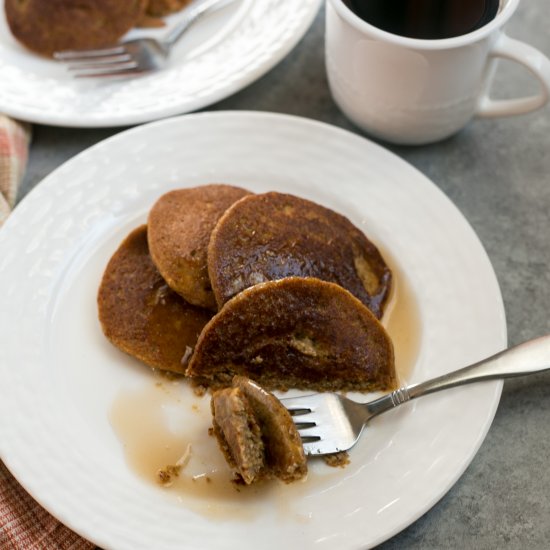 Keto Pumpkin Pancakes