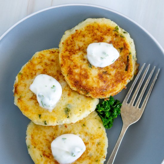 Mashed Potato Fritters