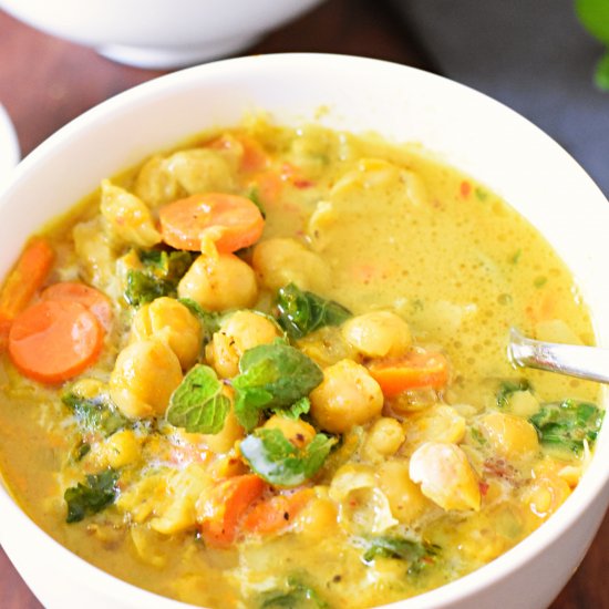 Chickpea Curry Stew