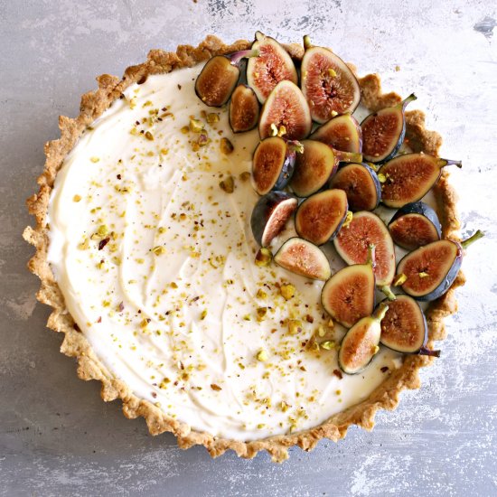 Fig Cheesecake Tart