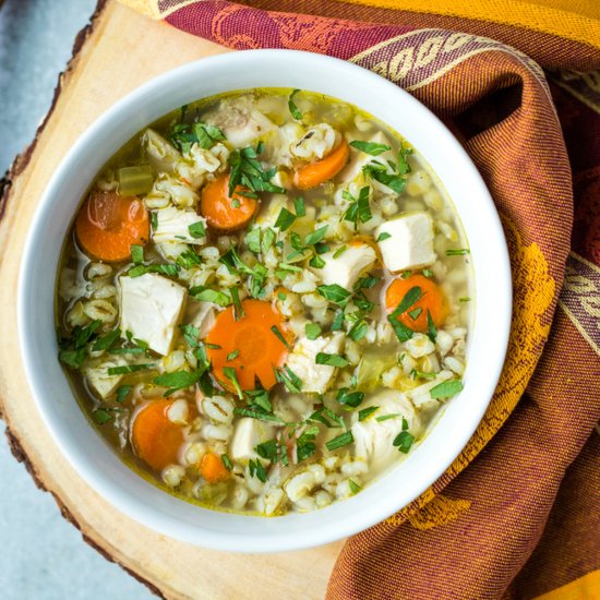 Turkey Barley Soup