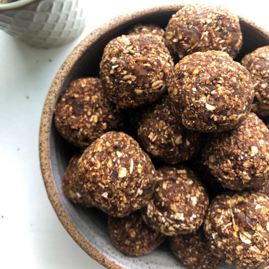 Pumpkin Chocolate Protein Balls