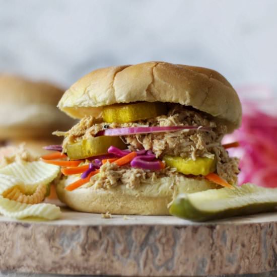 Apple Cider Pulled Chicken