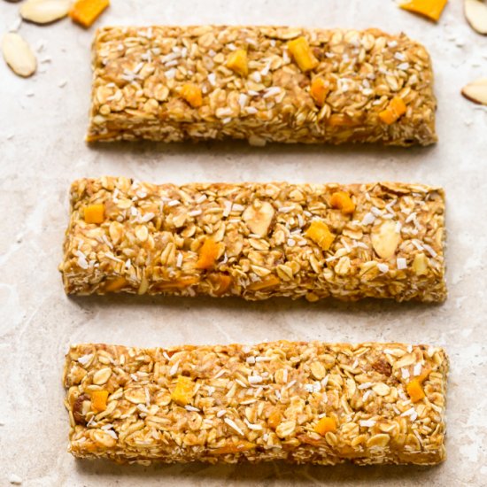 Healthy Mango Coconut Granola Bars