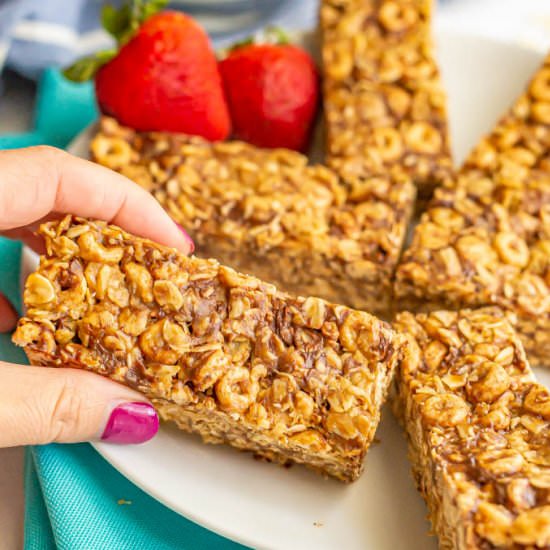 Healthy breakfast bars