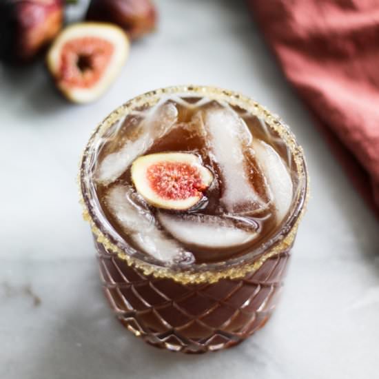 Vanilla Fig Dark and Stormy