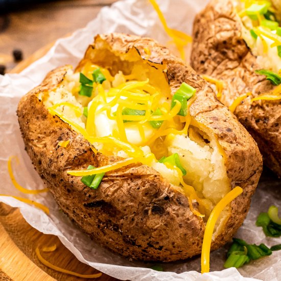 Air Fryer Baked Potatoes