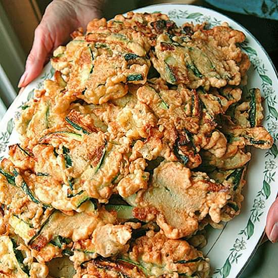 Italian Zucchini Fritters