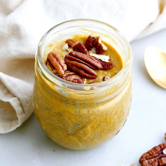 Vegan Pumpkin Chia Pudding