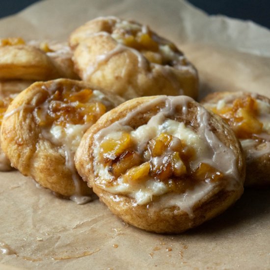 Pineapple Cinnamon Cheese Danish