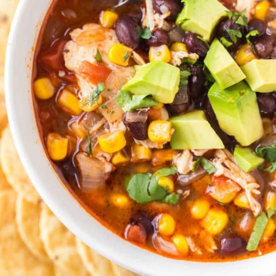 Instant Pot Chicken Chili!