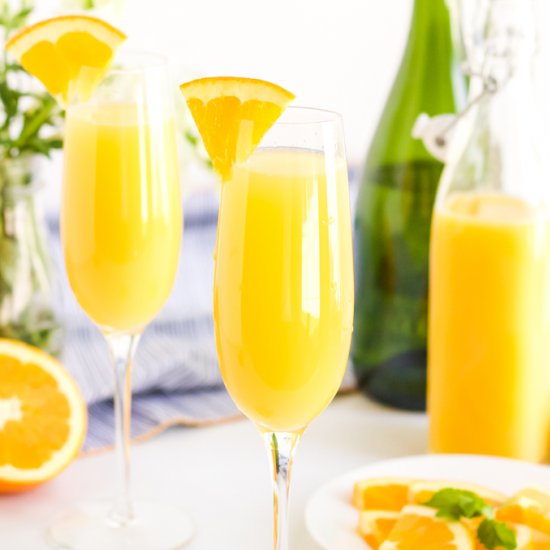 The BEST mimosa recipe