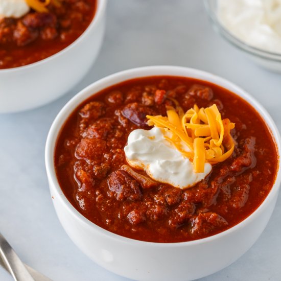 The Best Chili Recipe