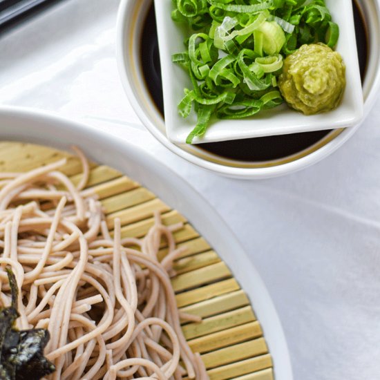 Zaru Cold Soba – 100% Buckwheat