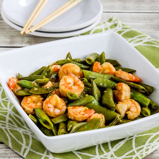 Shrimp and Sugar Snap Peas