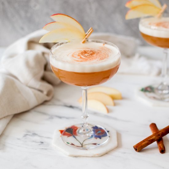 Apple Pie Bourbon Sour