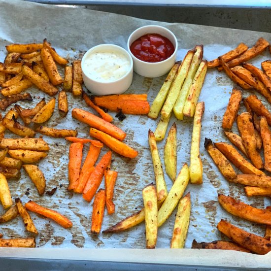 Crispy Baked French Fries