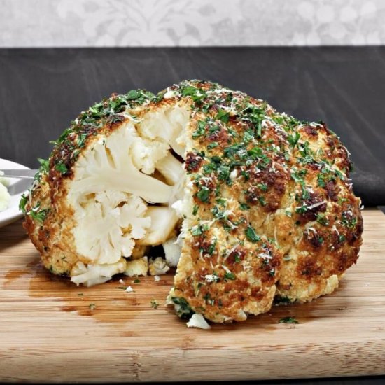 Roquefort Roasted Cauliflower