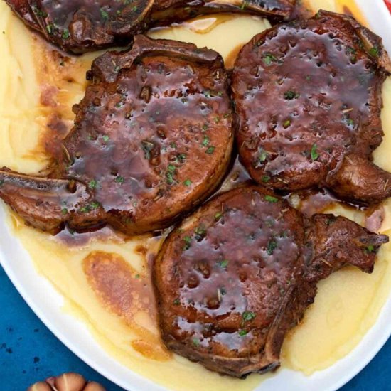 Brown Sugar Baked Pork Chops