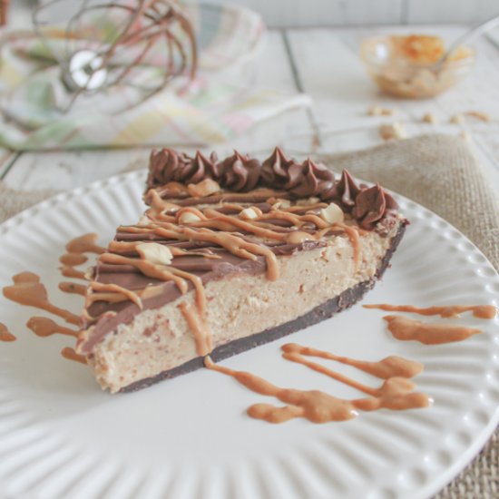 easy, no-bake peanut butter pie