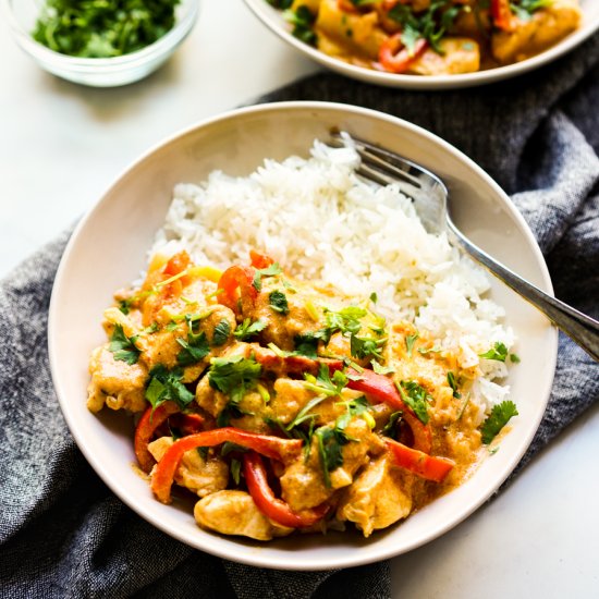 Thai Red Curry with Chicken