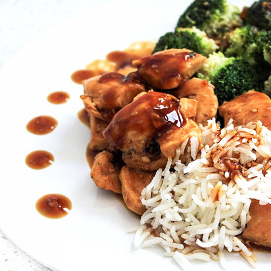 Chicken and Broccoli in Soy Sauce